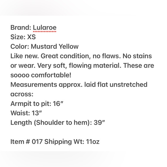 Lularoe Nicole Dress Size XS - Picture 4 of 5